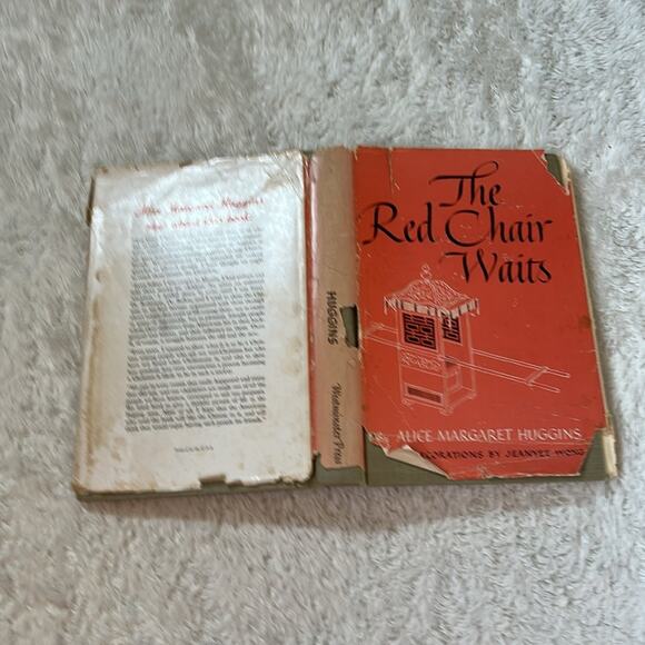 The Red Chair Waits Alice Margaret Huggins - 1948 HC, Good - Picture 7 of 7
